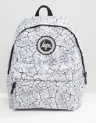 Hype Backpack Cracked - White