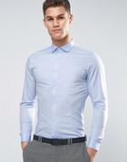 Jack & Jones Premium Skinny Smart Shirt - Blue