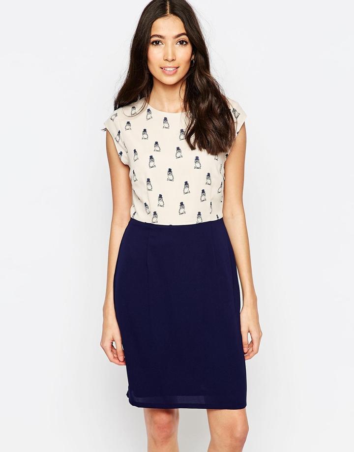 Sugarhill Boutique Clara Owl Print Dress