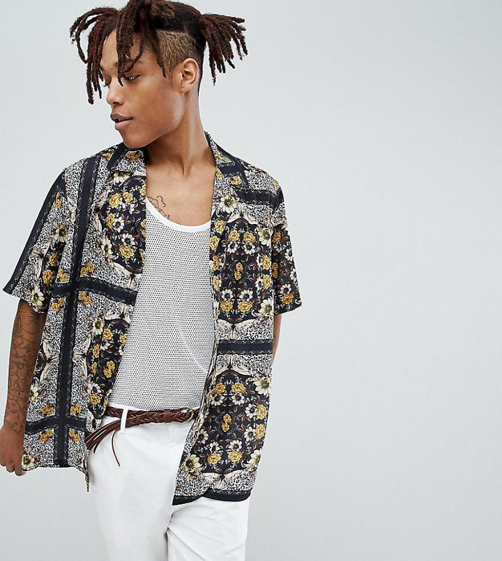 Reclaimed Vintage Inspired Printed Shirt - Multi