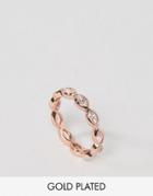 Gorjana Rose Gold Plated Blakely Ring - Gold