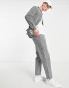 Topman Carpenter Stripe Pants In Navy - Part Of A Set