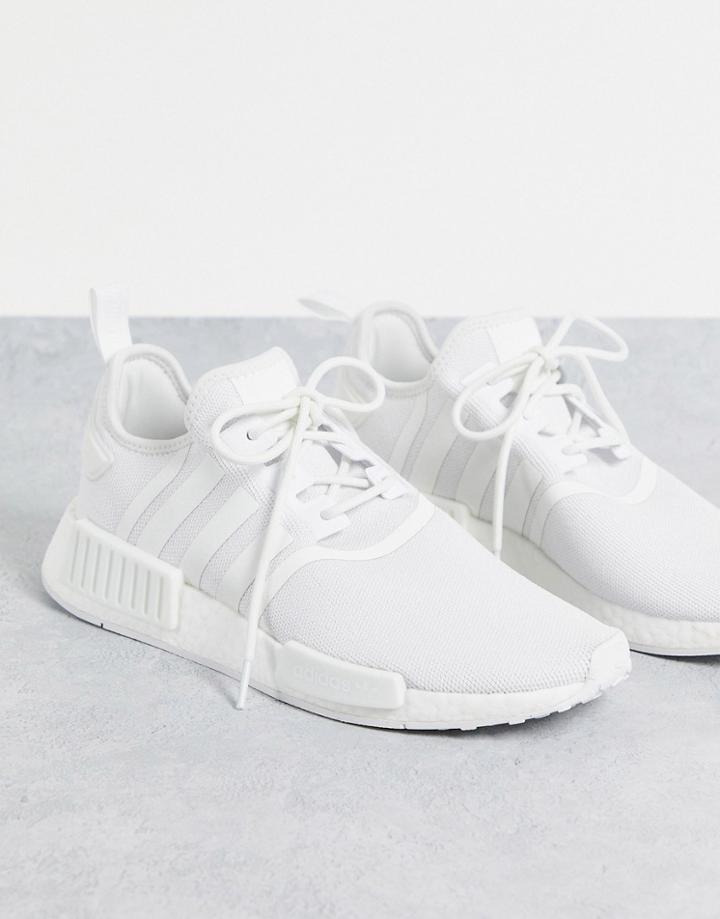 Adidas Originals Nmd R1 Sneakers In Triple White