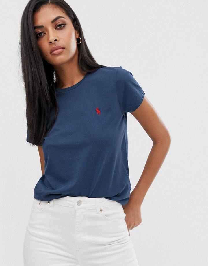 Polo Ralph Lauren Classic Logo Tee-navy