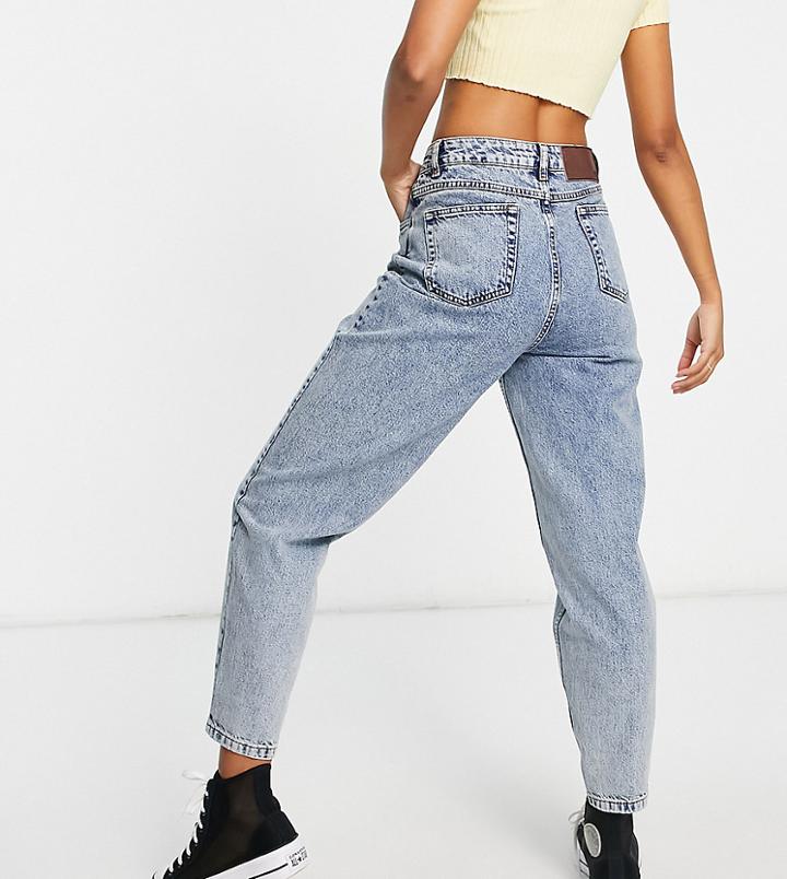 Reclaimed Vintage Inspired 84 Balloon Jean In Authentic Bleach-blues