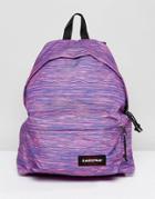 Eastpak Padded Pak R Backpack In Purple Marl - Purple