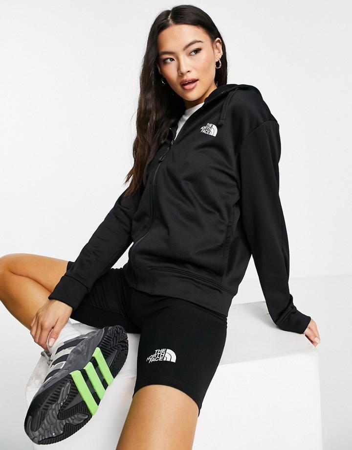The North Face Exploration Full Zip Hoodie In Black