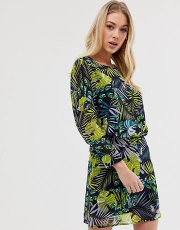 C By Cubic Backless Mini Dress - Multi