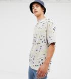 Collusion Tall T-shirt In Bright Leopard Print-multi