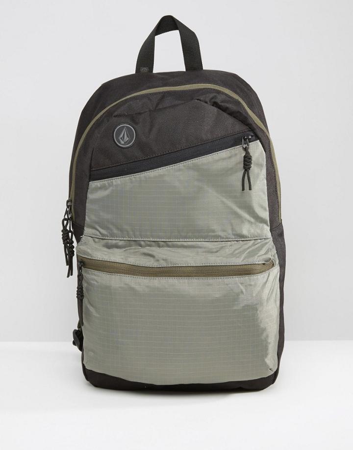 Volcom Academy Backpack In Heather Black - Black
