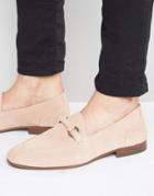 Hudson London Renzo Suede Loafers - Pink