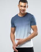 Replay Ombre T-shirt - Blue