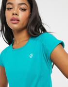 Dare 2b Wondered Short Sleeve Performance Shirt In Green