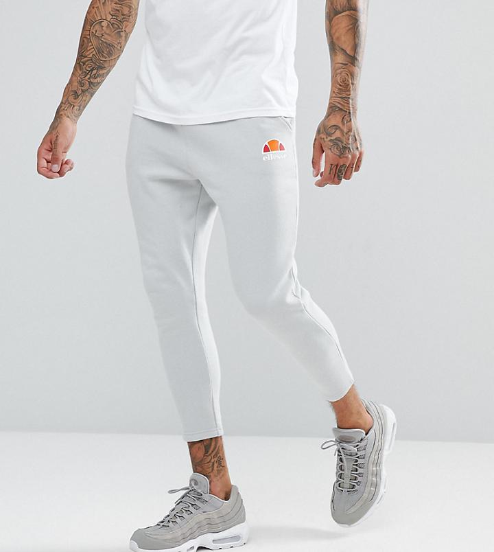 Ellesse Ankle Grazer Joggers In Blue - Blue