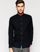 Only & Sons Shirt With Button Down Collar - Black