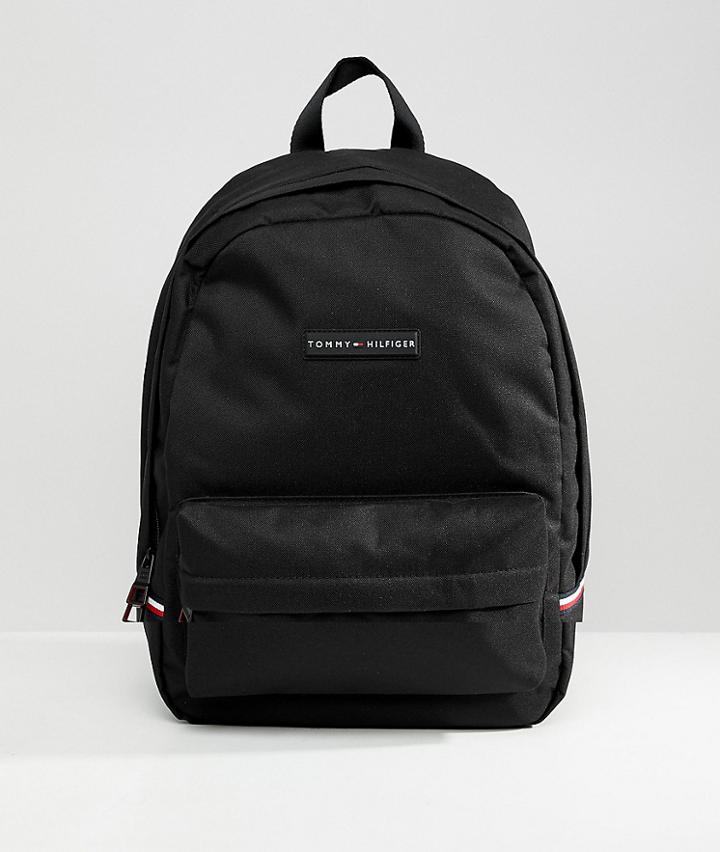 Tommy Hilfiger Backpack In Black - Black