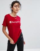 Champion Scoop Neck T-shirt - Red