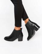 Office Abate Heeled Chelsea Boots - Black