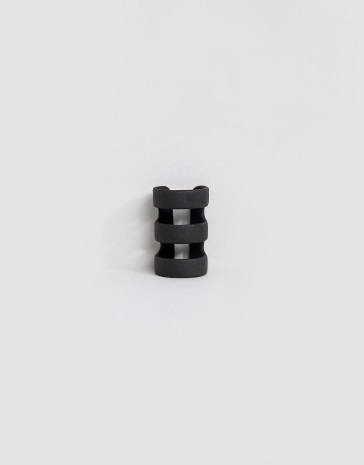 Icon Brand Ear Cuff Earring In Black - Black