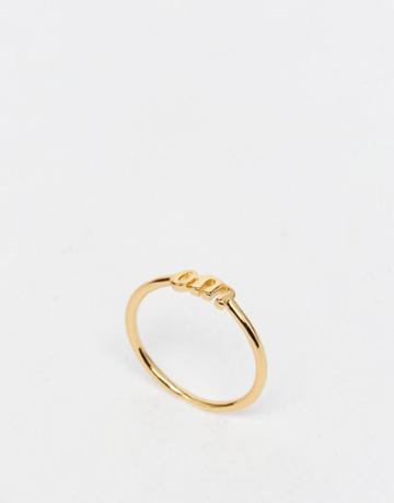 Me & Zena Om Ring - Gold