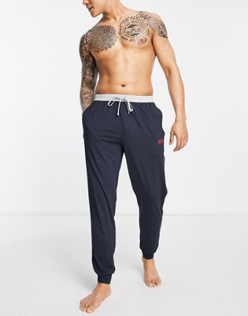 Boss Bodywear Loungewear Sweatpants In Navy