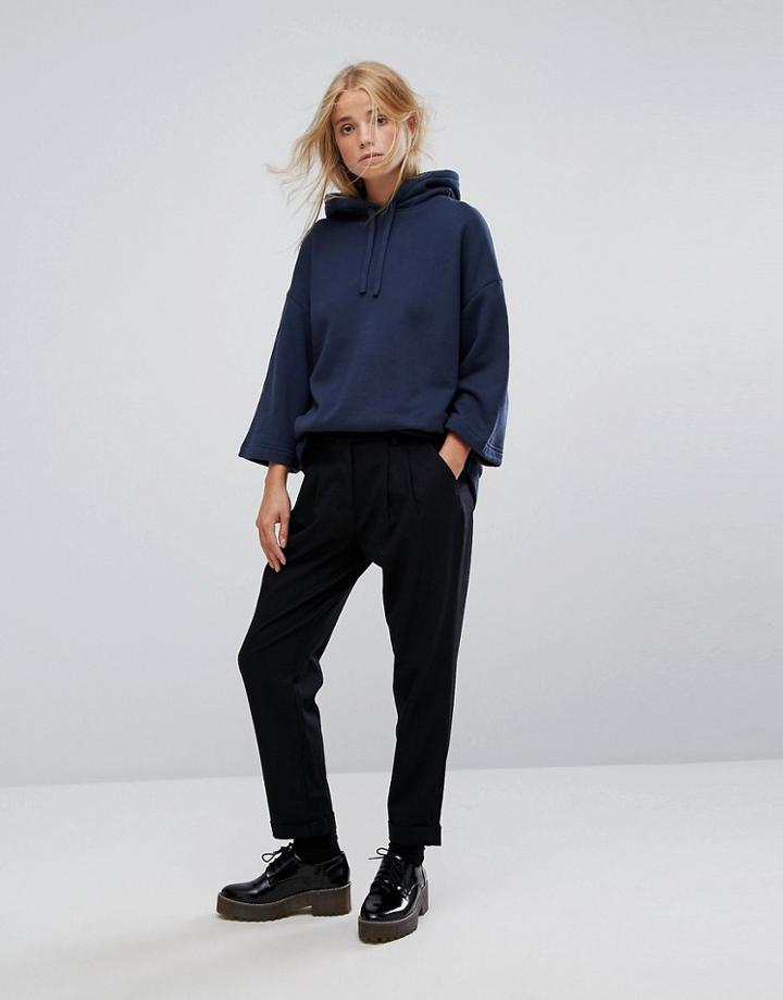 Ymc Wool Blend Peg Pants - Black