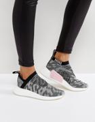 Adidas Nmd Cs2 Sneaker In Black Shashiko Knit - Black