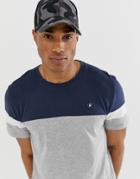 Jack & Jones Originals Cut And Sew T-shirt In Gray - Gray