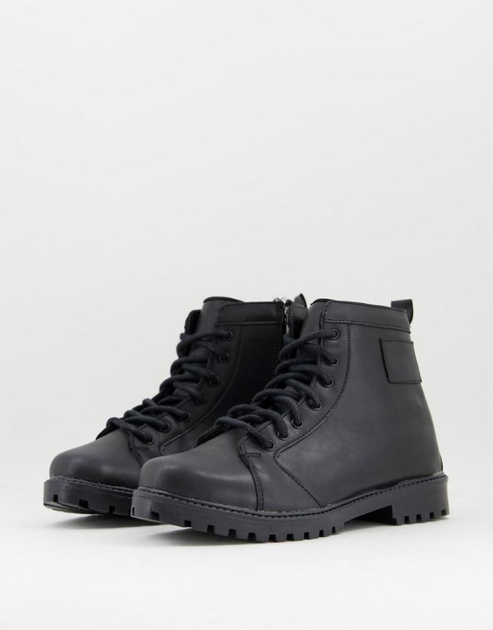 Bolongaro Trevor Lace Up Boot In Black