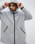 Adidas Originals Plgn Oversized Windbreaker Jacket In White Cw5102 - White