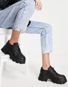 Na-kd Chunky Brogues In Black