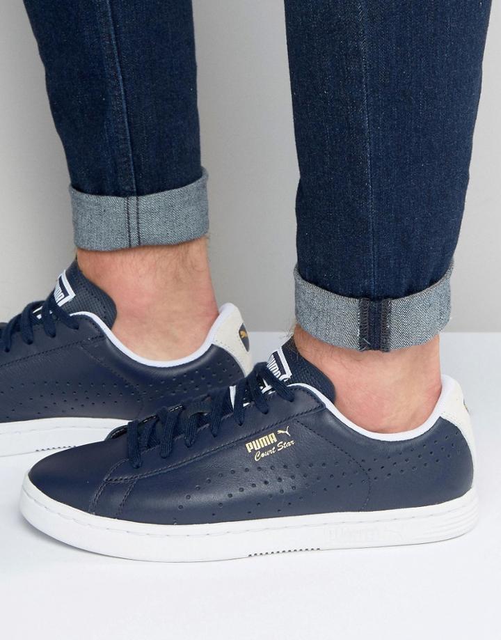 Puma Court Star Sneakers - Blue