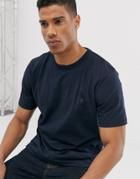 French Connection Organic Cotton Boxy Fit T-shirt In Navy