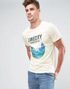 Jack & Jones Graphic T-shirt - Tan