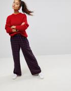 Asos Tailored Pants In Grid Check - Multi