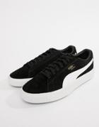 Puma Breaker Suede Sneakers In Black 36662503 - Black