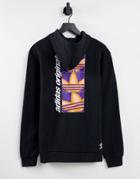 Adidas Originals Yung Z Hoodie In Black With Back Print