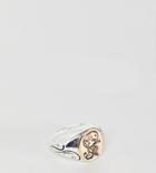 Reclaimed Vintage Inspired Sterling Silver Signet Ring With Embossed Bird Exclusive At Asos - Silver