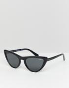 Vogue Eyewear 0vo5211s Cat Eye Sunglasses In Black By Gigi Hadid - Black