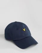 Lyle & Scott Baseball Cap In Navy - Navy