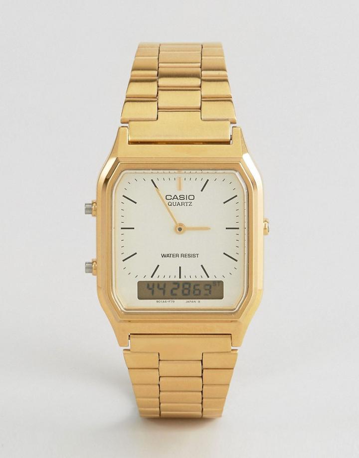 Casio Aq-230ga-9dmqyes Digital Bracelet Watch