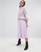 Unique 21 A Line Skirt - Purple
