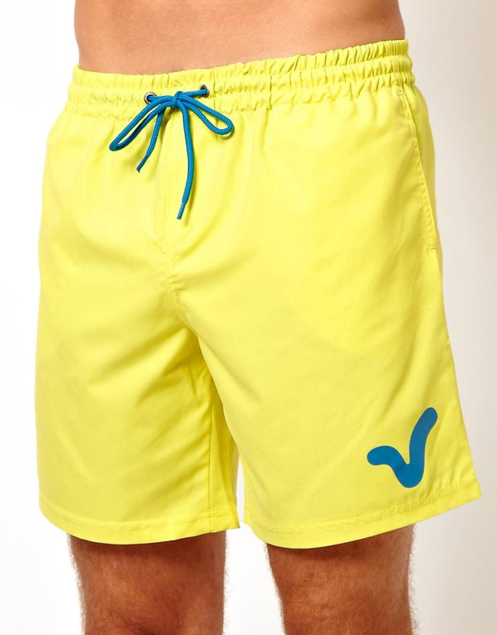 Voi Wynd Swim Shorts - Yellow