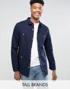 Another Influence Tall Worker Jacket - Navy