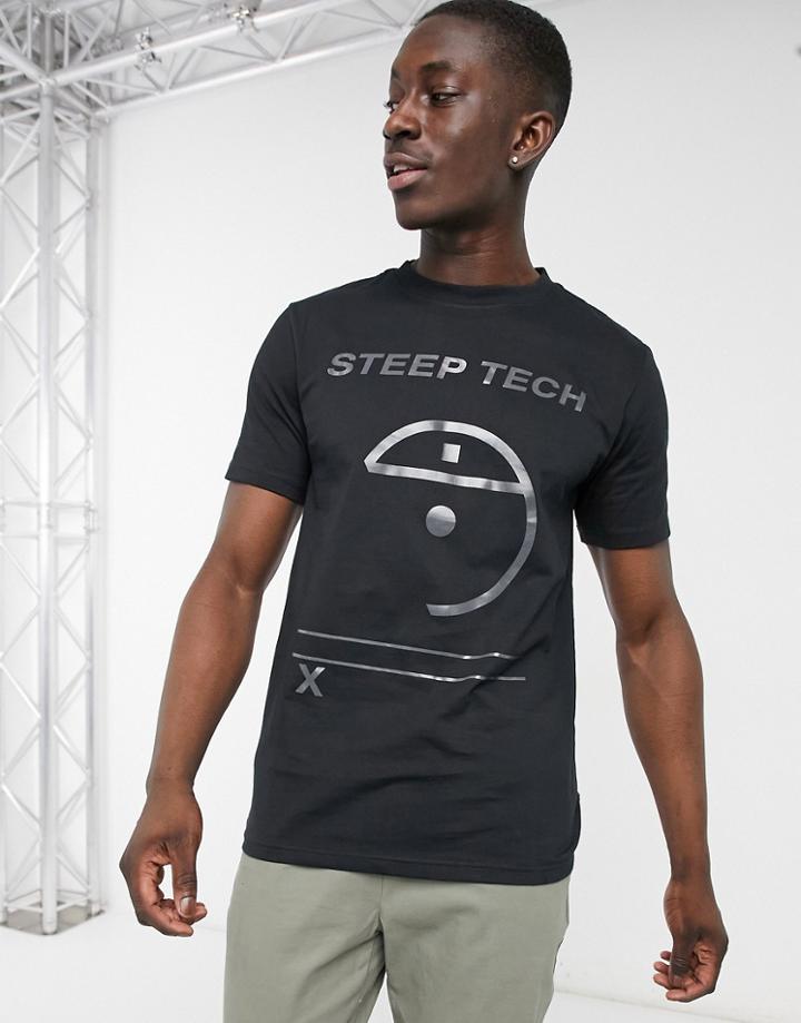 The North Face Steep Tech Light T-shirt In Black