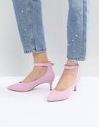 Asos Design Simi Kitten Heels - Pink