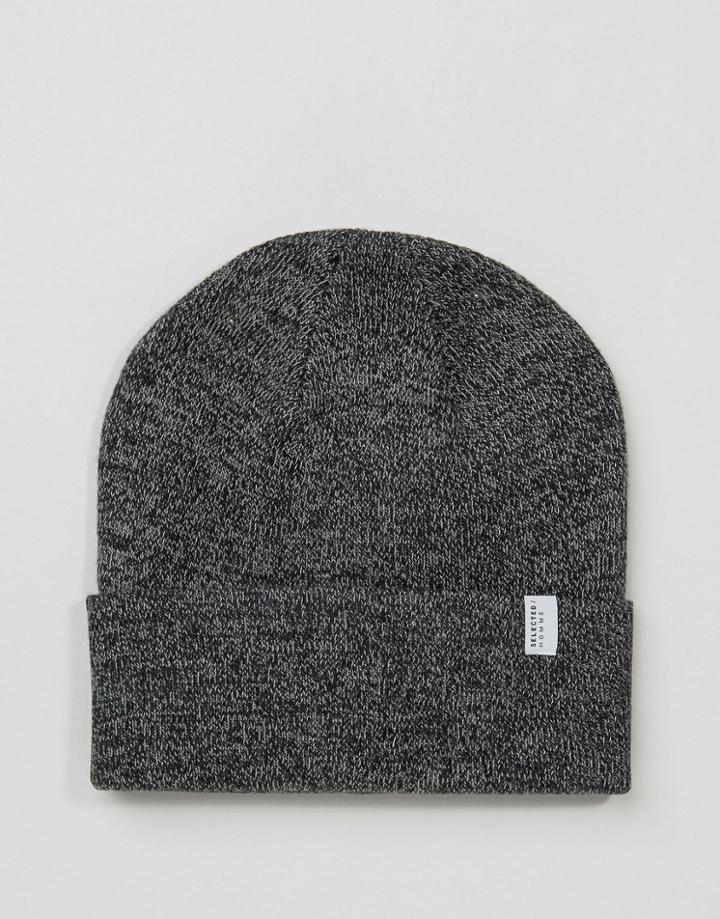 Selected Homme Beanie Ethan - Gray
