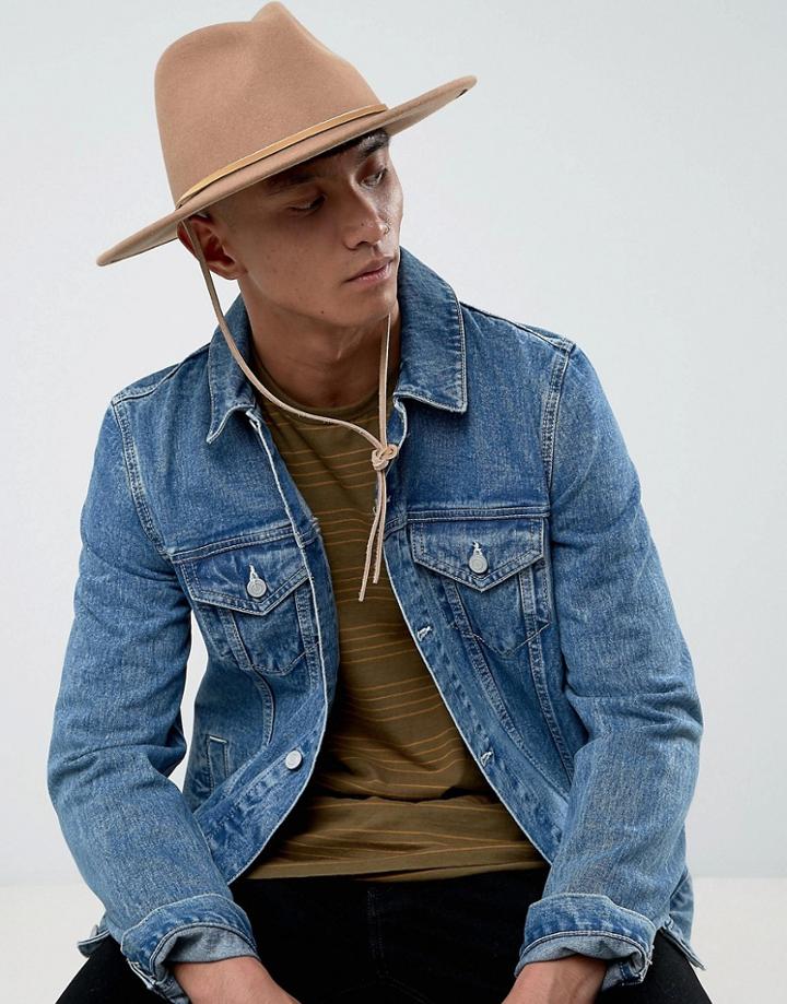 Brixton Field Hat - Stone
