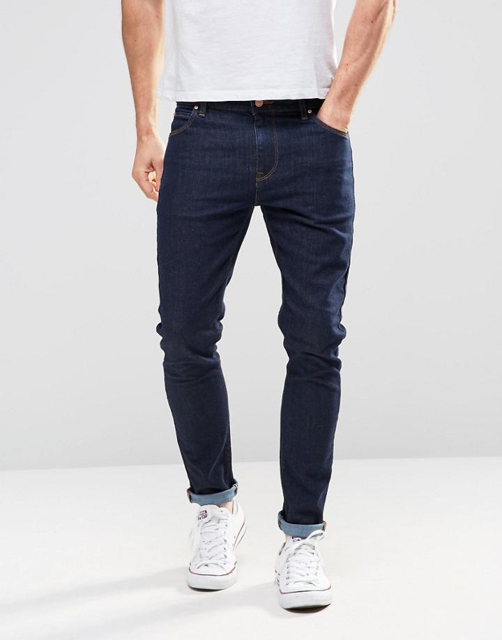 Asos Super Skinny Jeans In Indigo - Blue