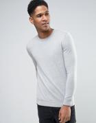 Sisley Sweater In Cotton - Gray